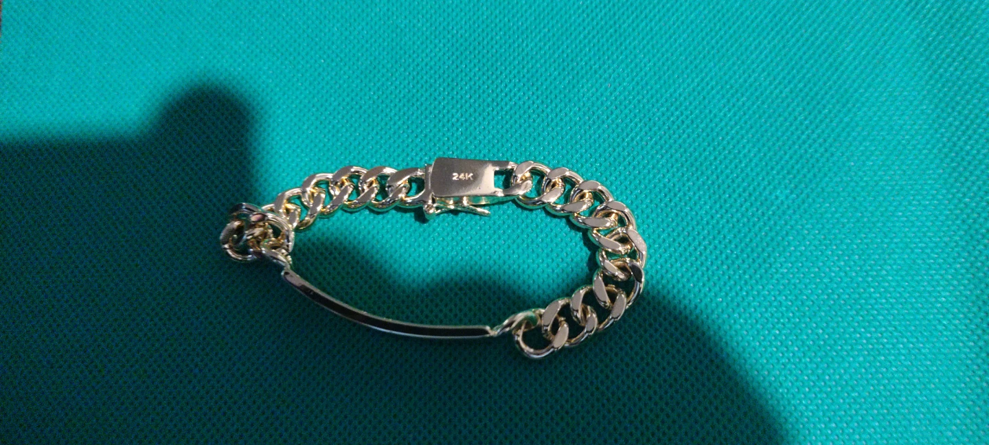 24K Gold ID Bracelet - photo 2