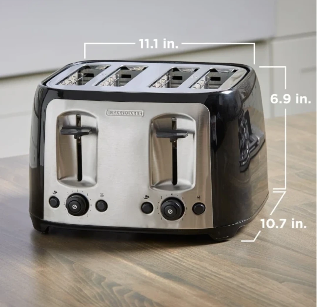 Move out sale-BLACK+DECKER 4-Slice Toaster - photo 3