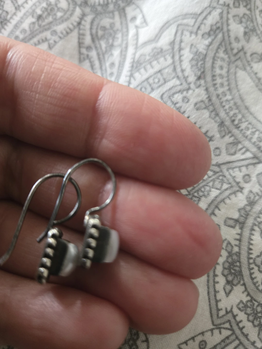 Silpada Sterling Silver Button Pearl Earrings - photo 2