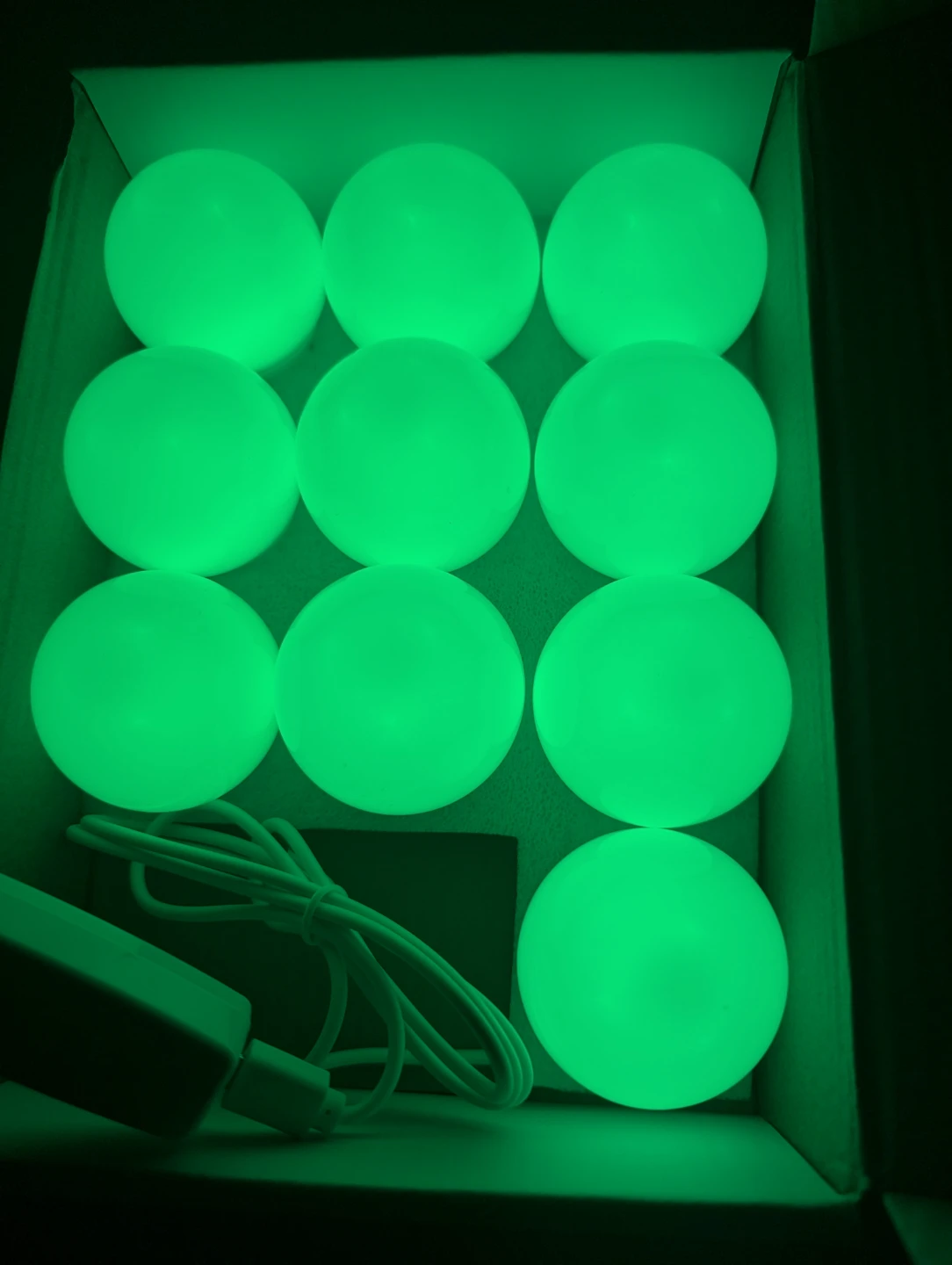 READ AD: NEW 10 LED Lights for Mirror / decorative lights: 4 col - photo 2
