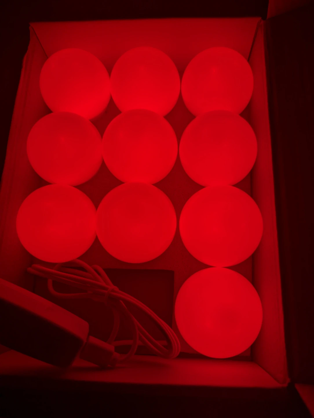 READ AD: NEW 10 LED Lights for Mirror / decorative lights: 4 col - photo 4