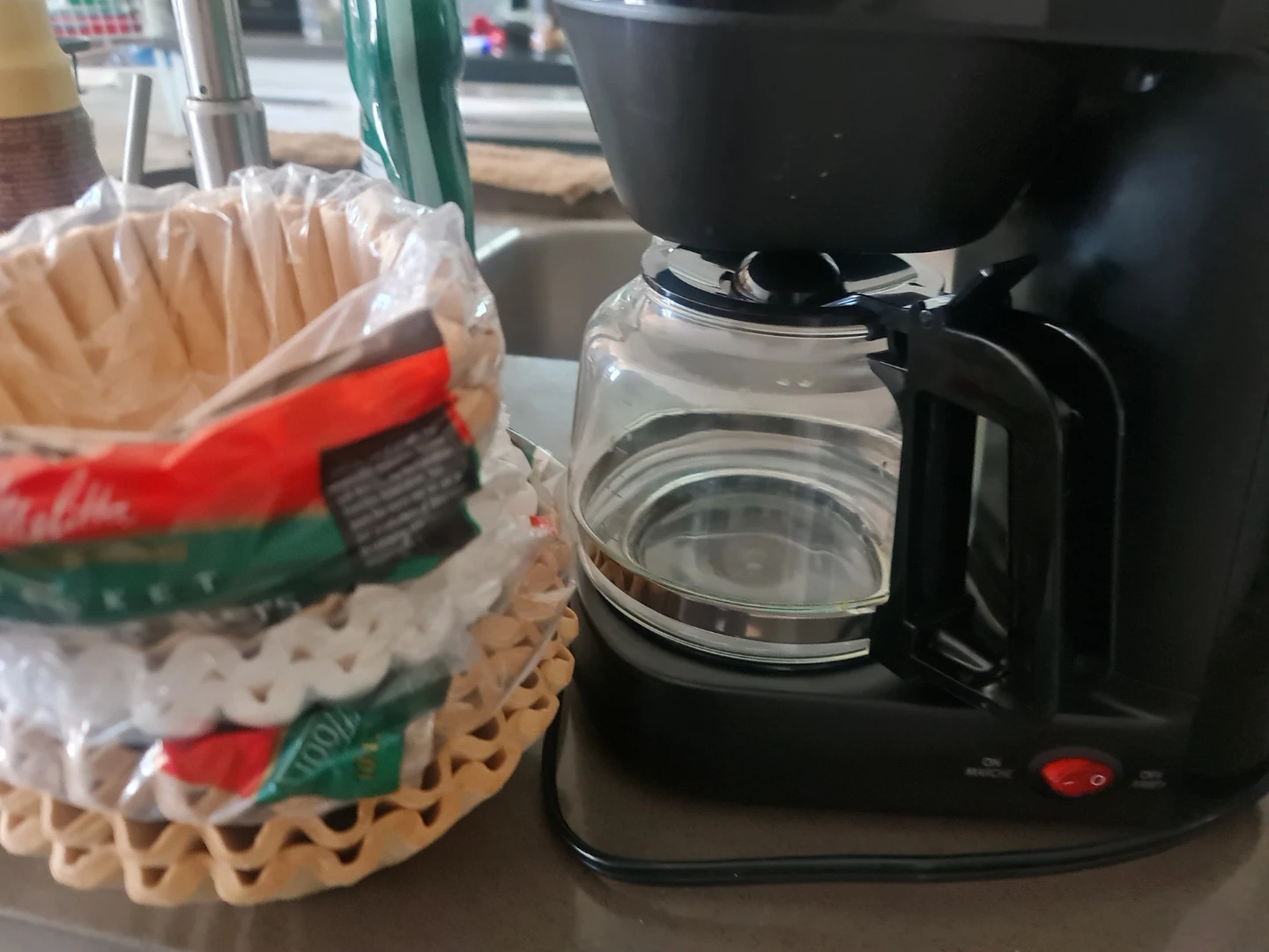 Black Drip Coffee Maker