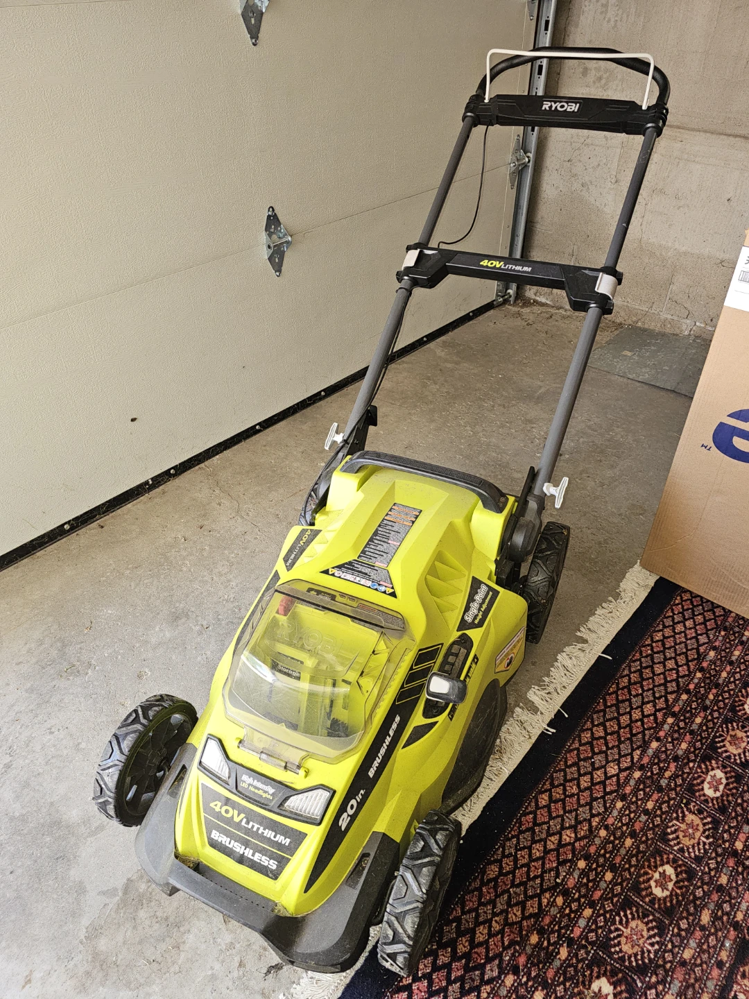 Ryobi 40V Lithium Brushless 20-inch Lawnmower
