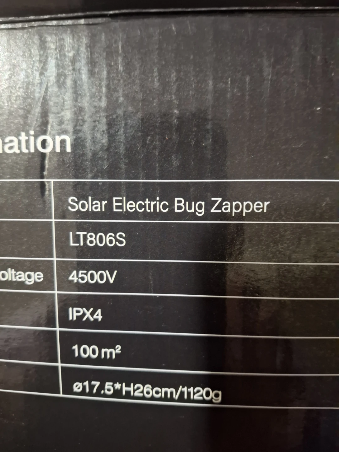 New PALONE Bug Zapper Lamp Solar Bug Zapper - photo 3
