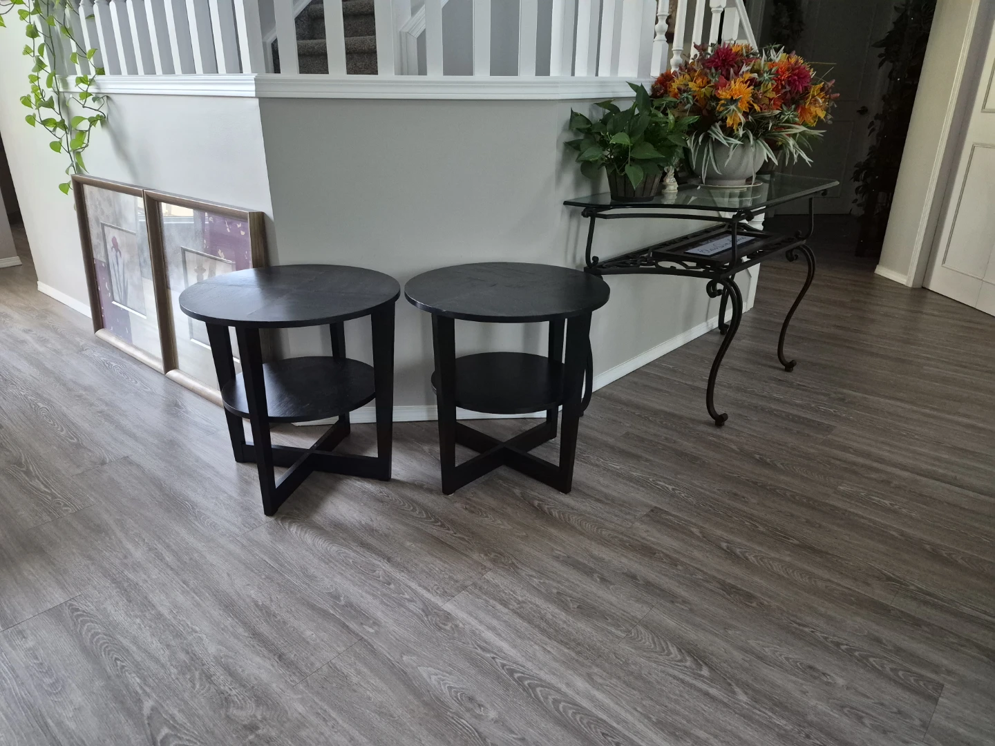 Side tables Espresso color