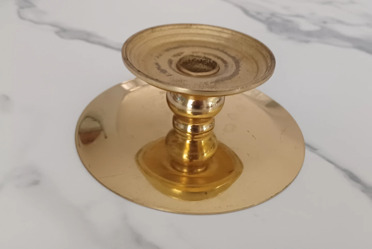 Gold cake stand. - photo 3