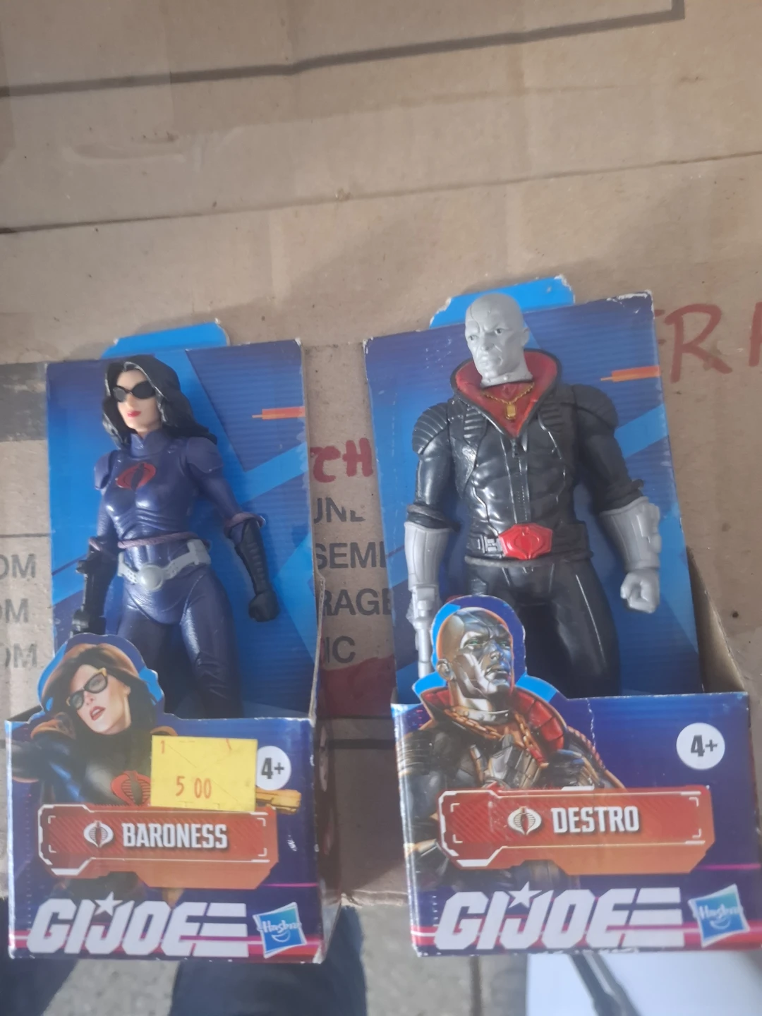 G.I. Joe Baroness and Destro Action Figures