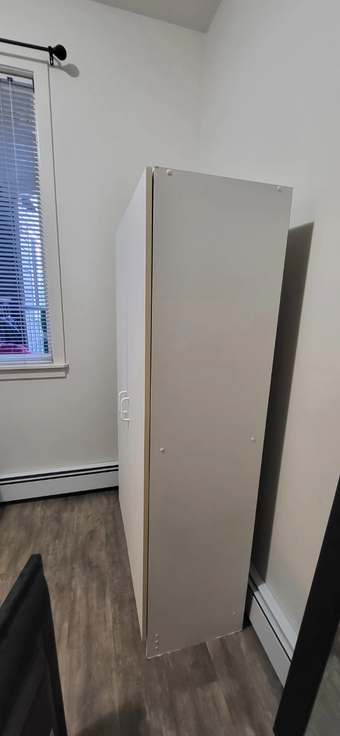 Solid Wood White Cabinet - photo 3