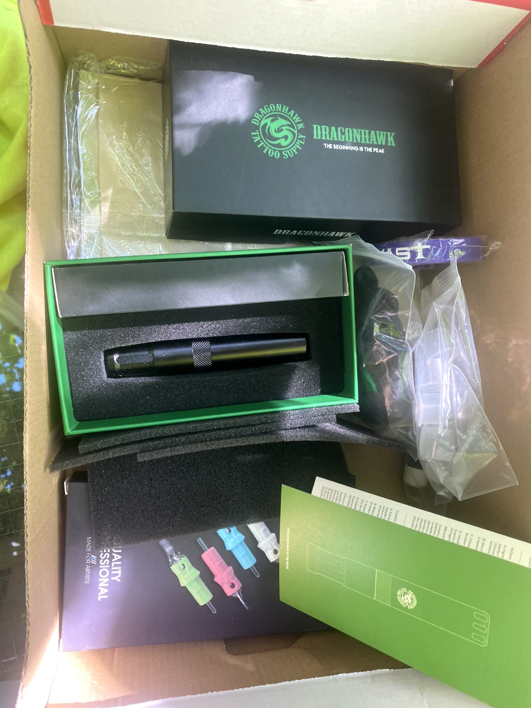 Dragonhawk Tattoo Pen Kit