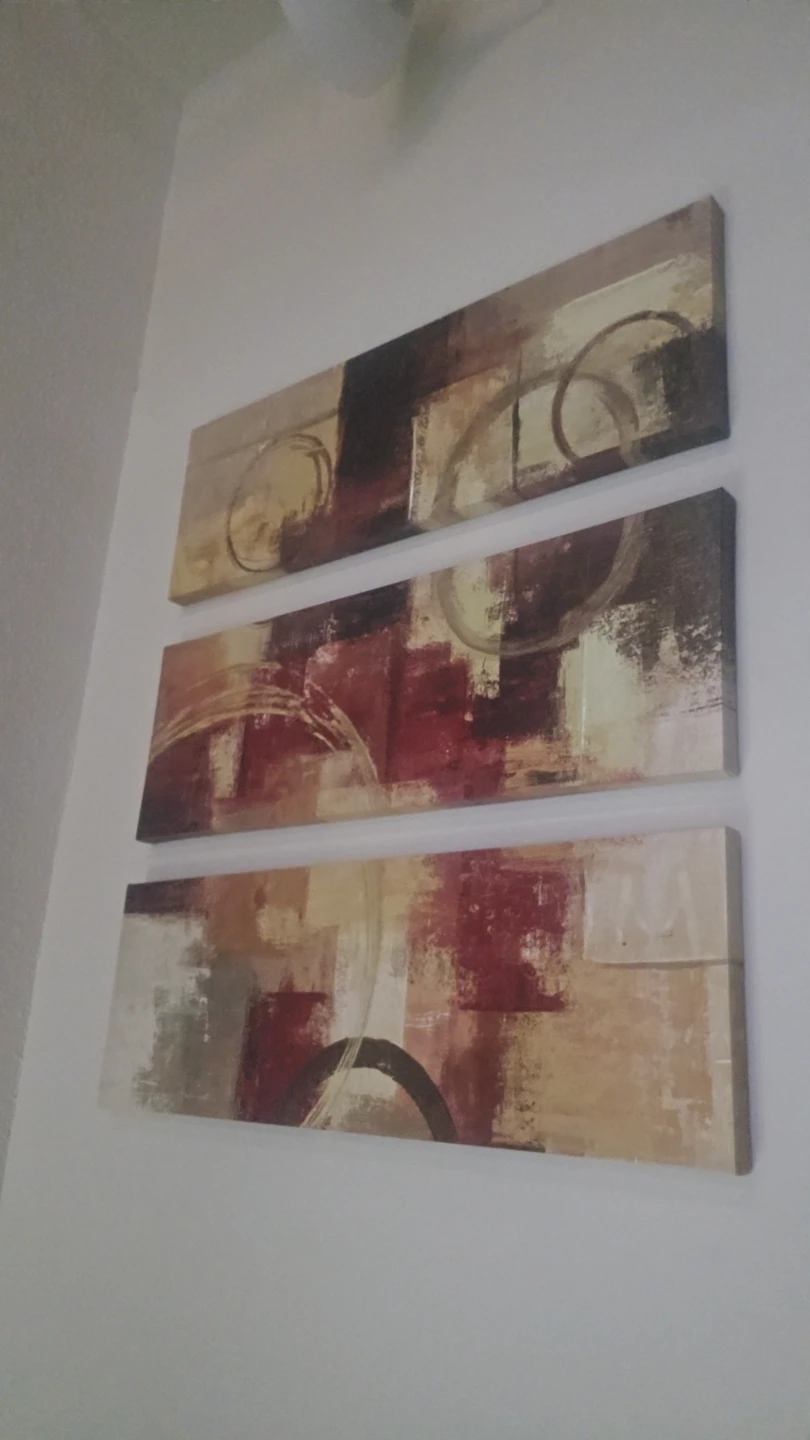 Abstract Triptych Wall Art