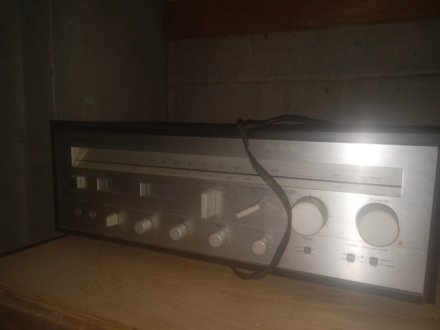 VINTAGE Yamaha Natural Sounds Stereo Receiver CR-440 (radio)