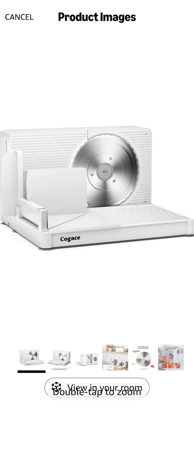 Cogace Electric Food Slicer