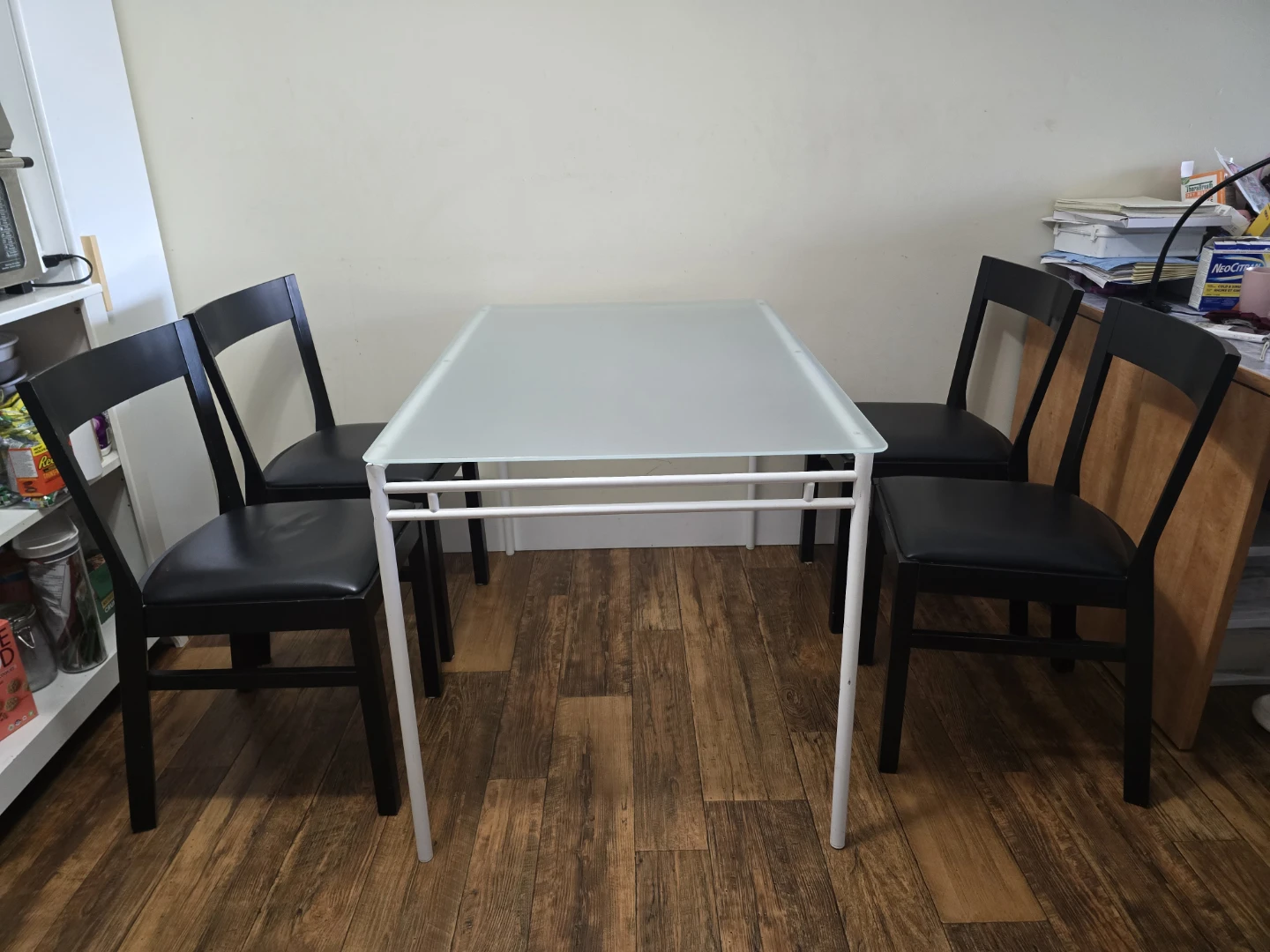 Dinning table and chairs