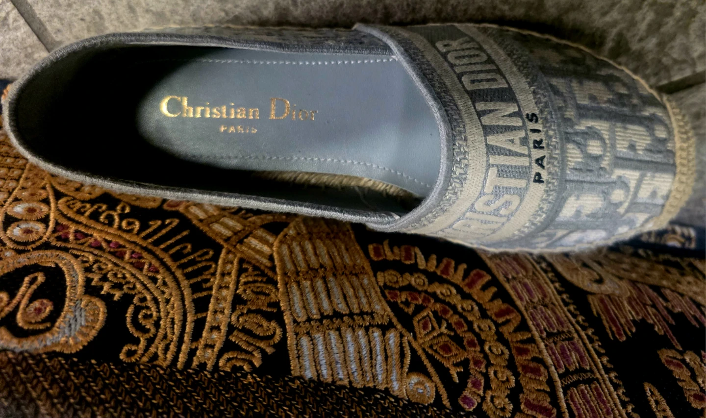Christian Dior Espadrille Flats