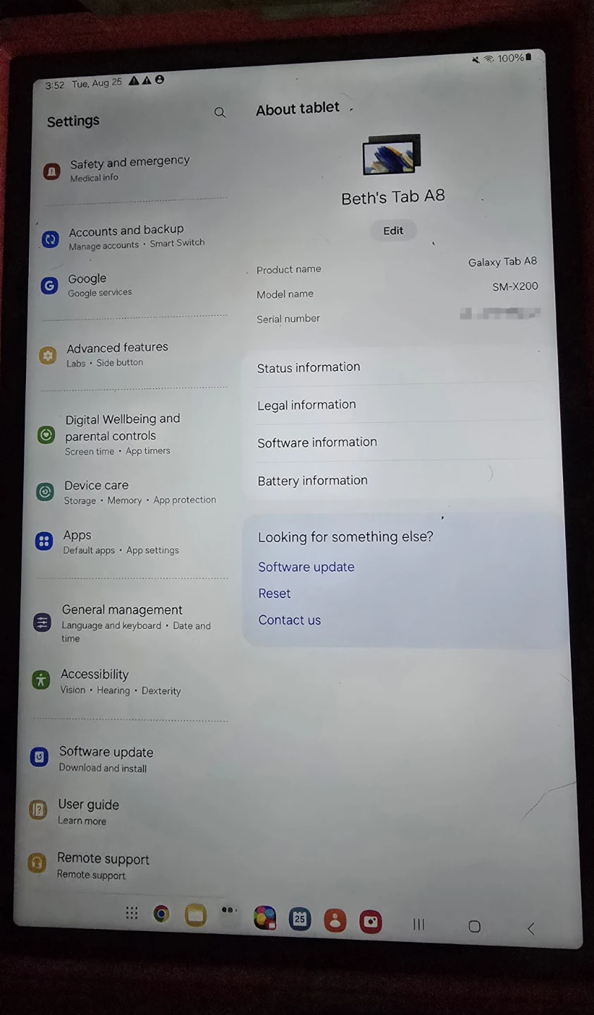 Samsung Galaxy Tab A8 (2022) Grey 32GB - photo 5