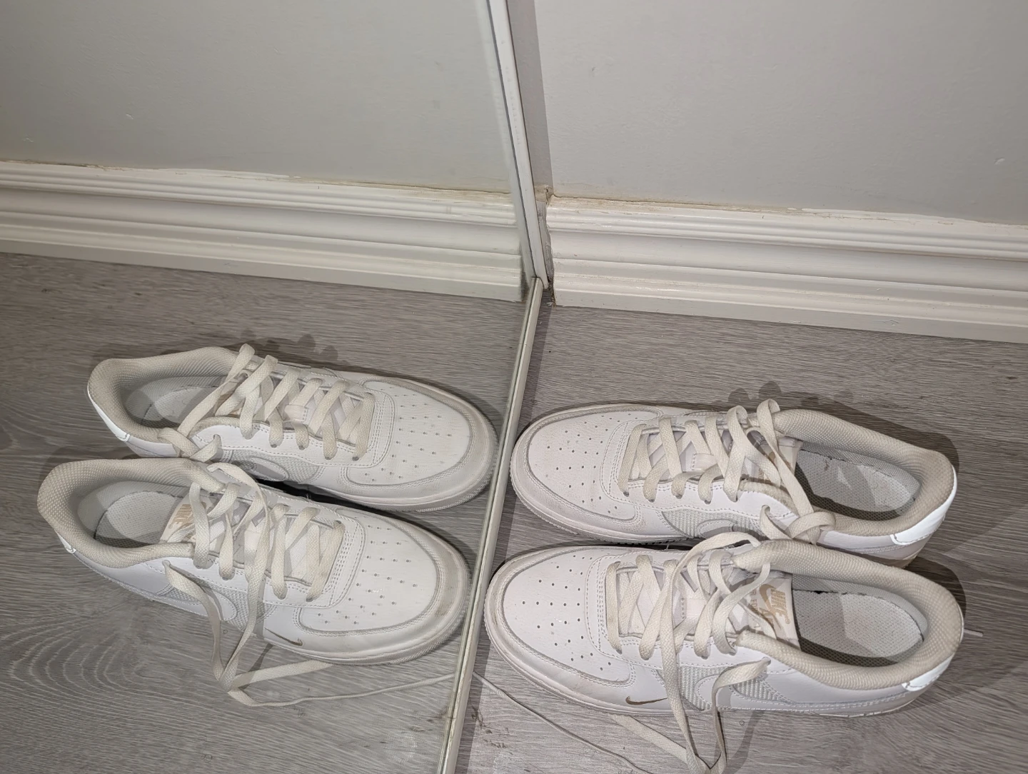 Nike Air Force 1 Low White Sneakers - photo 3