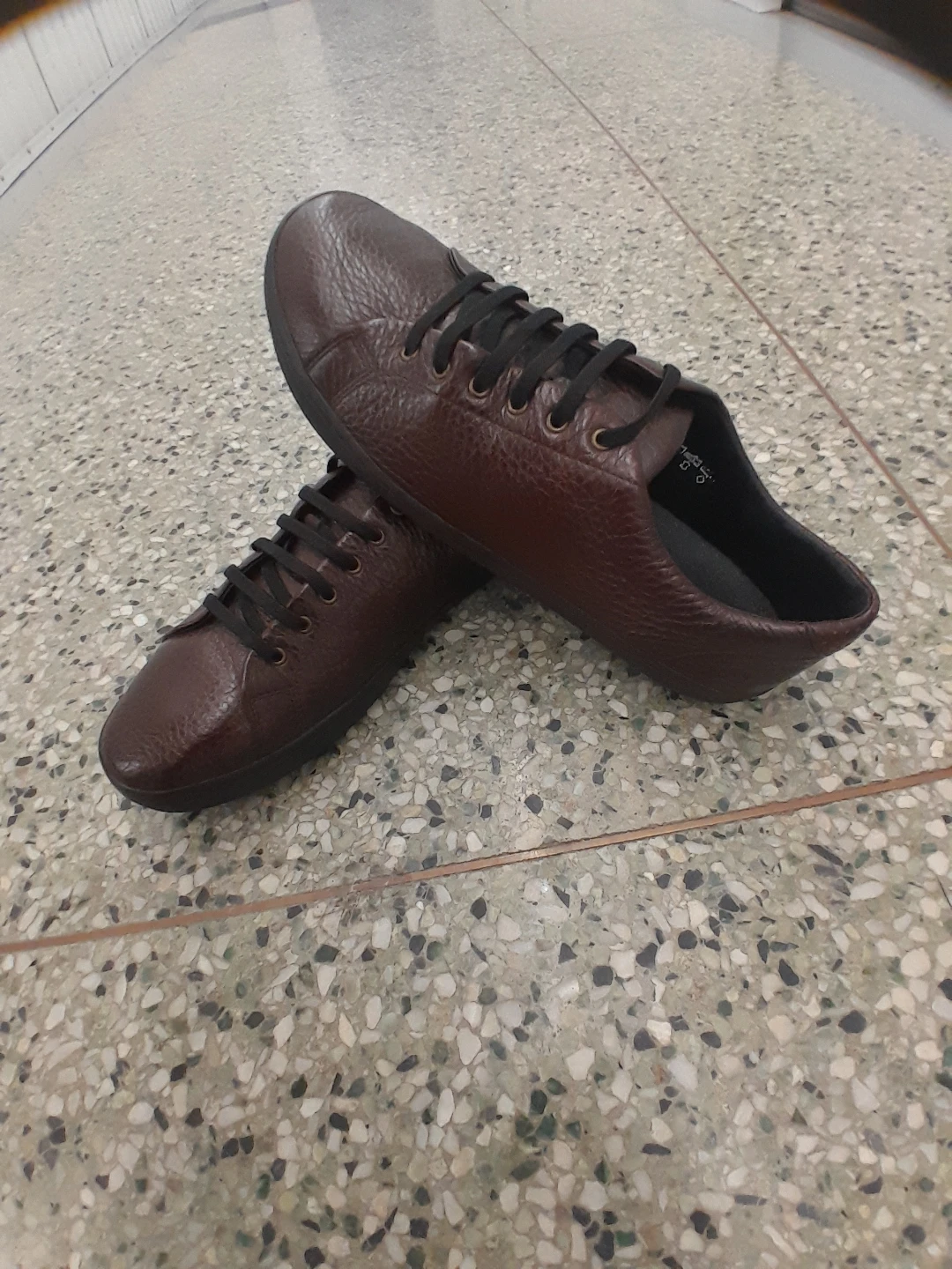 Brown Leather  Bally Shoes  Men's Size  15