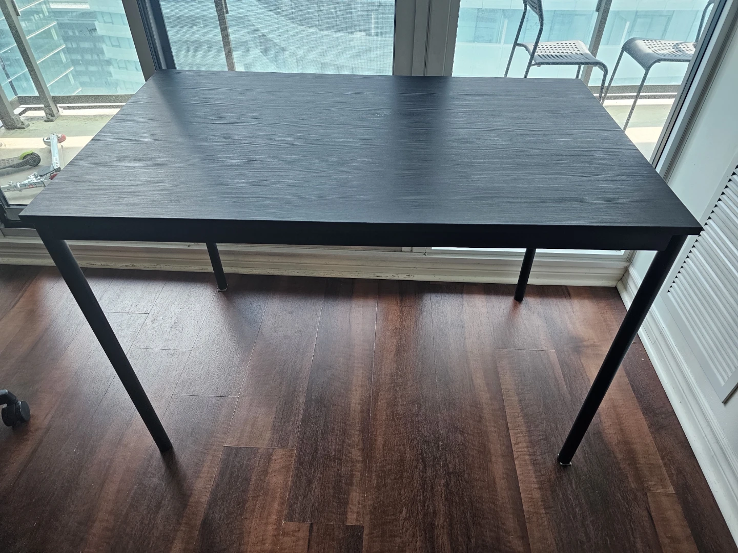 SANDSBERG Table, black, 110x67 cm (43 1/4x26 3/8 ") - photo 3
