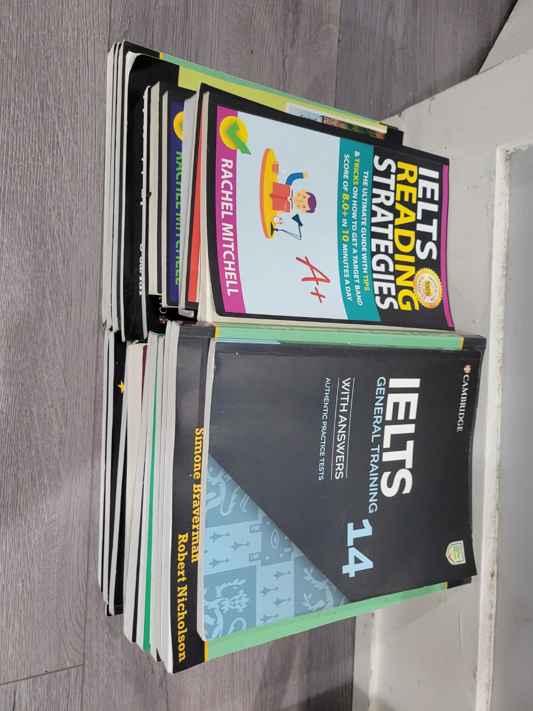 IELTS Reading Strategies & General Training 14 Study Books
