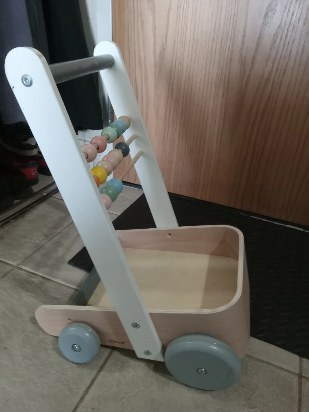 Janod Wooden Walker with Beads