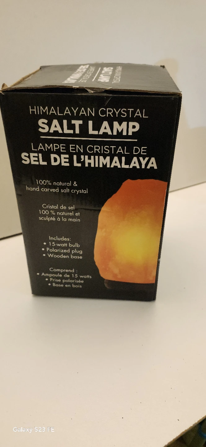 Himalayan Crystal Salt Lamp - photo 2