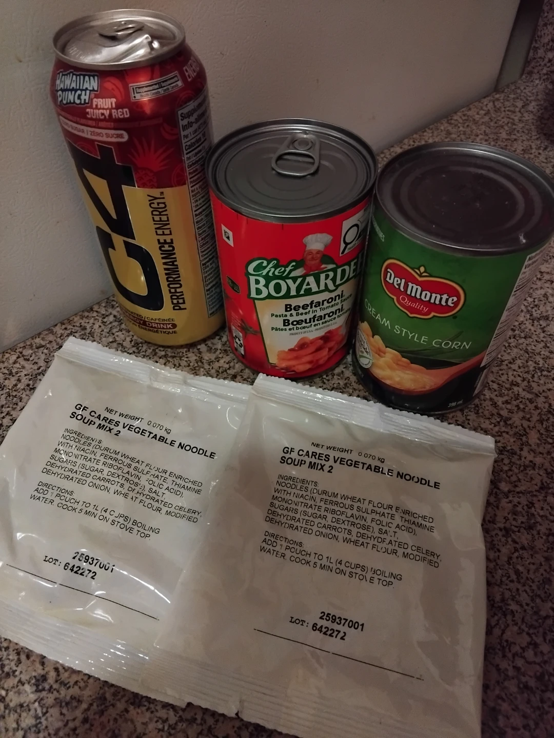 Pantry items