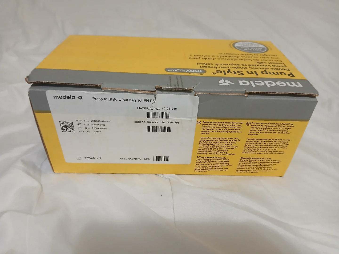 Medela Pump In Style Double Electric Breast Pump - photo 3
