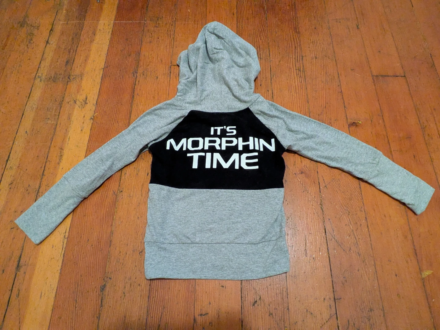 Grow With Me Black Power Rangers Hoodie - photo 2