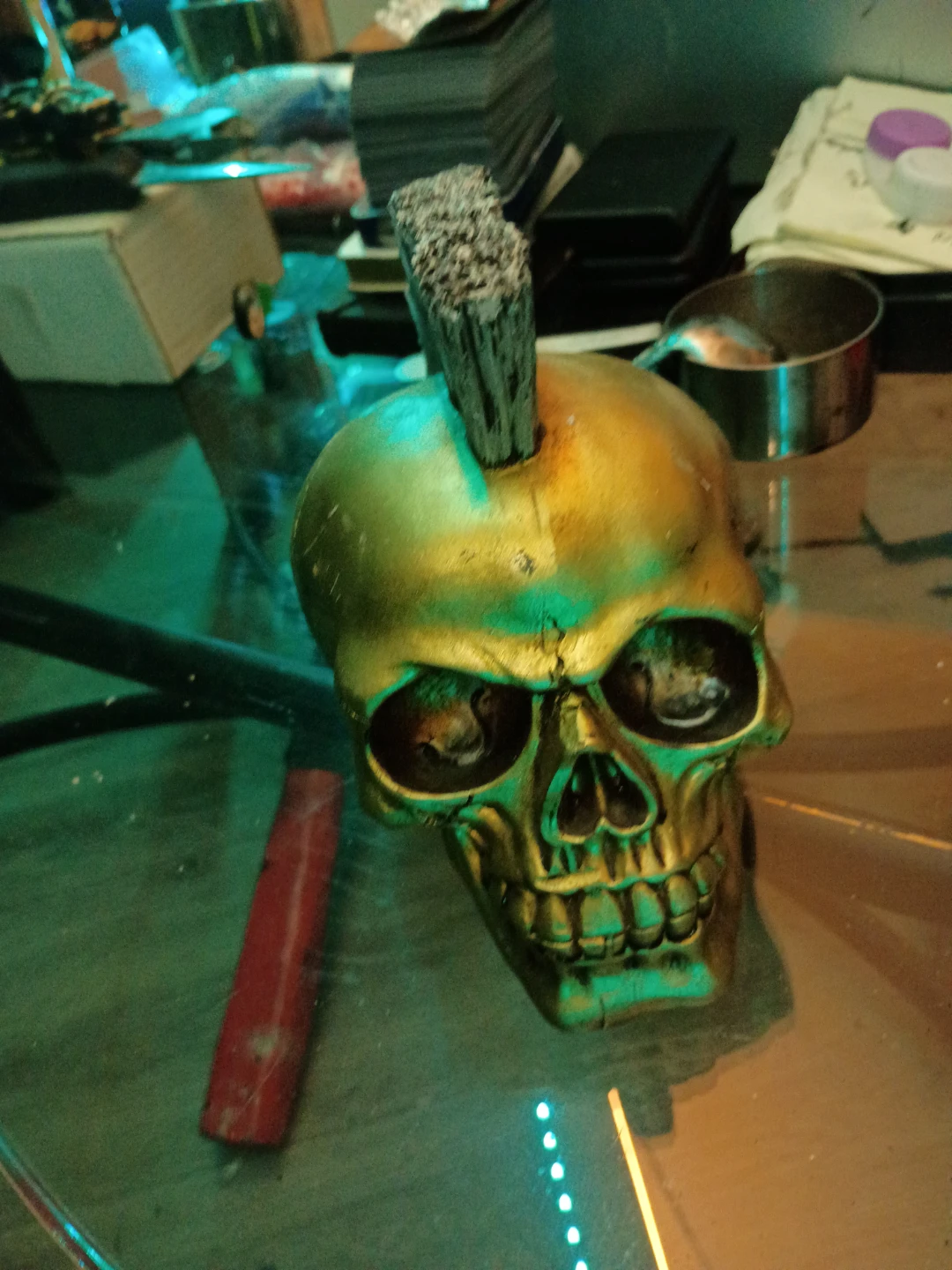 Decorative Skull Figurines (Set of 4) - photo 2