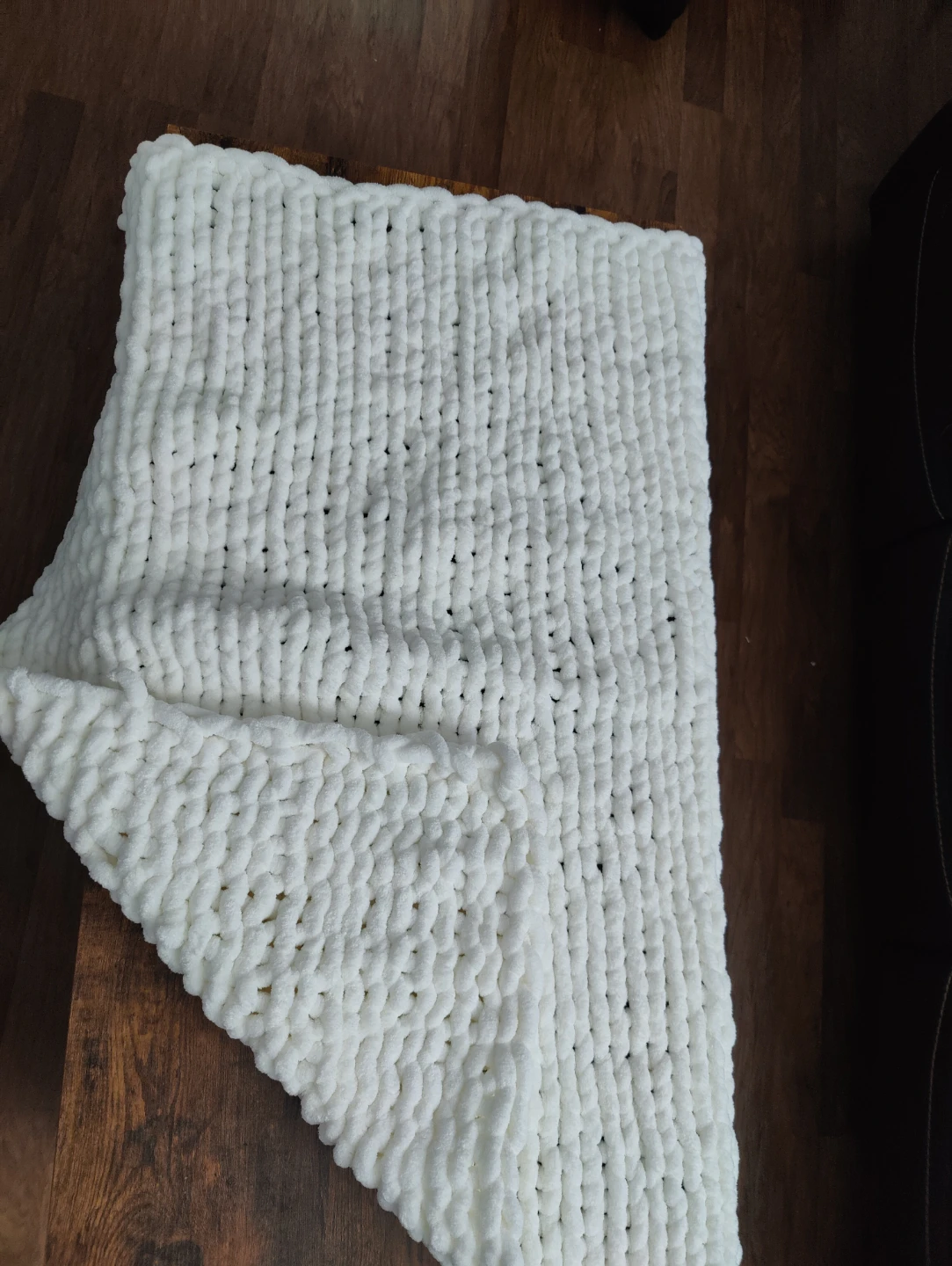 Chunky Knit Throw Blanket