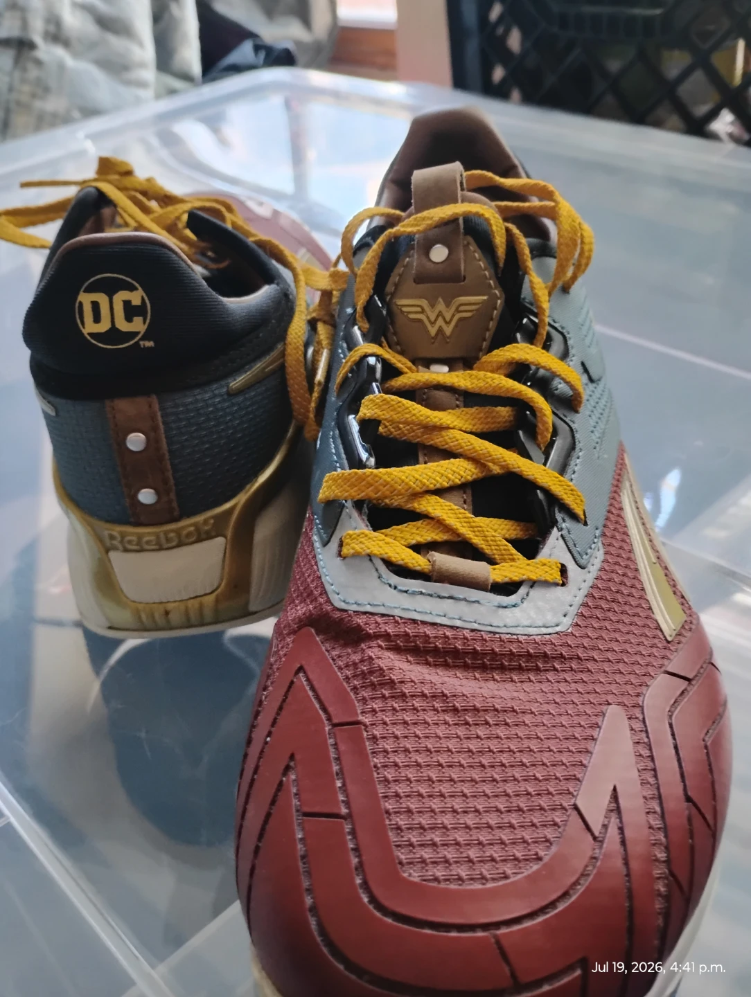 Reebok Wonder Woman DC Comics Sneakers