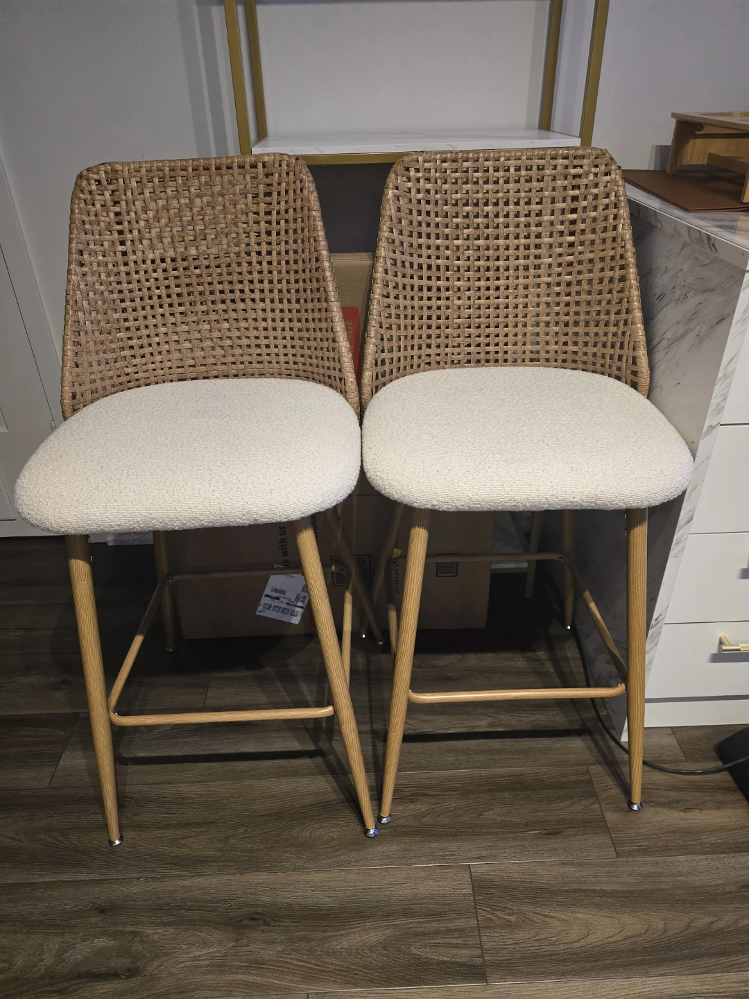 Set of 2 Bar Stools