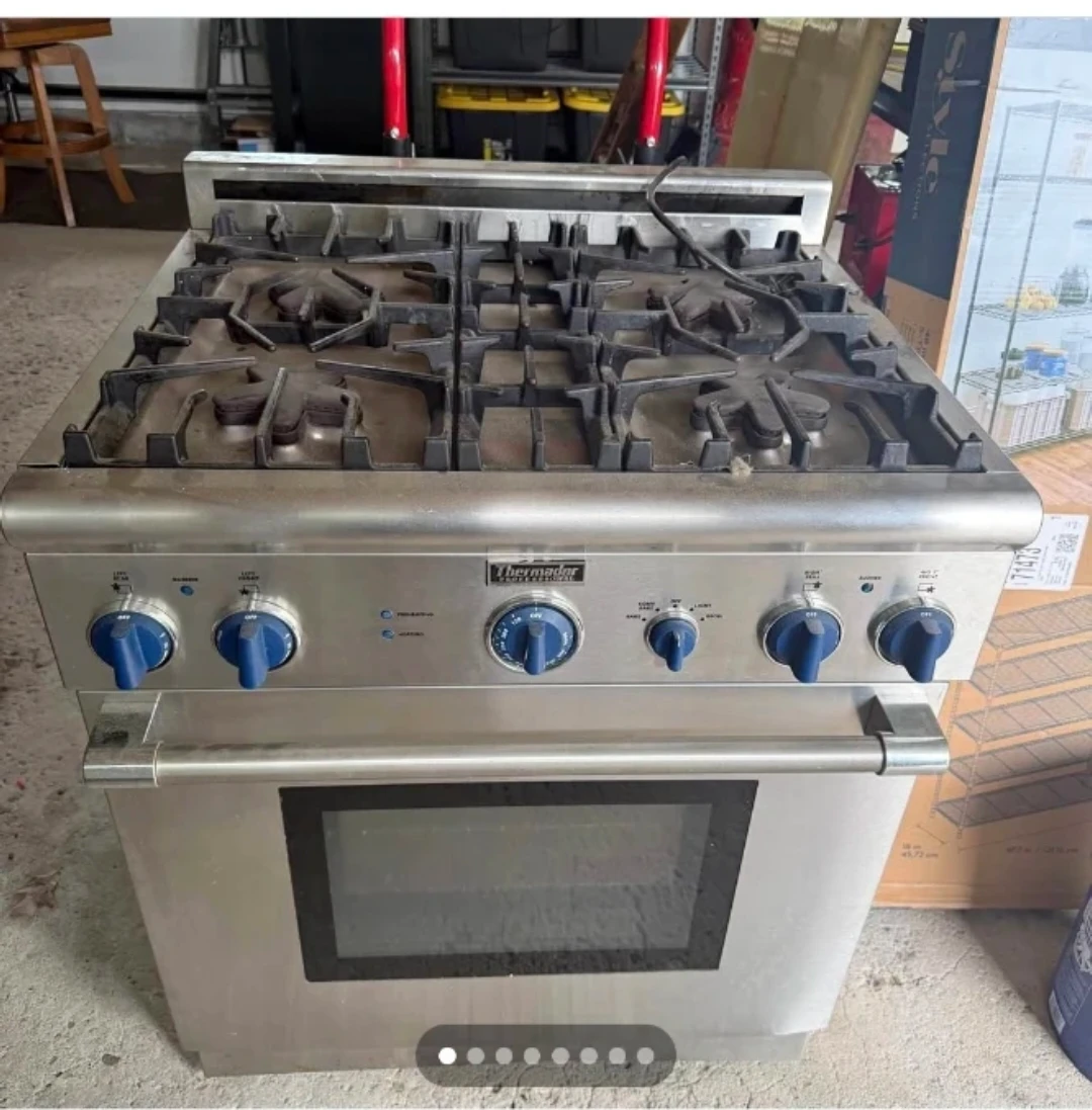 Thermador Professional Gas Range Oven