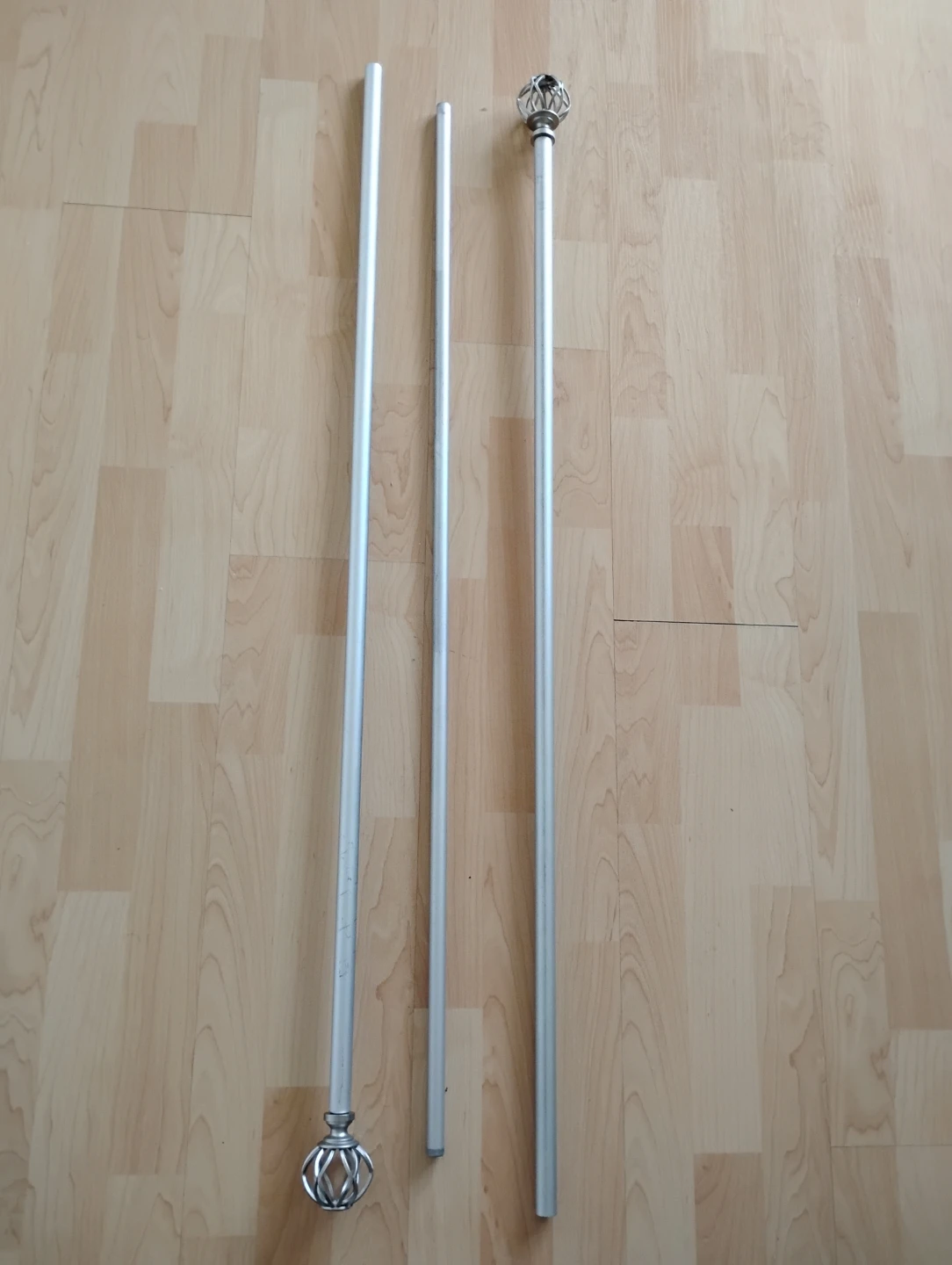 Silver Curtain Rod - photo 2