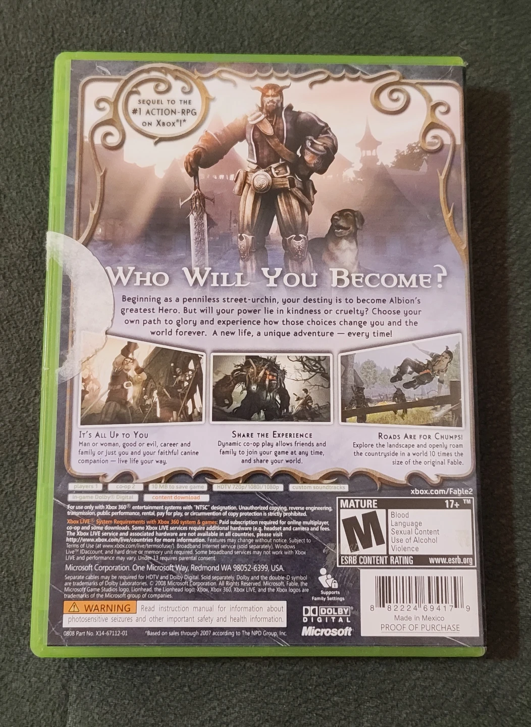 Fable 2 Xbox 360 - photo 2