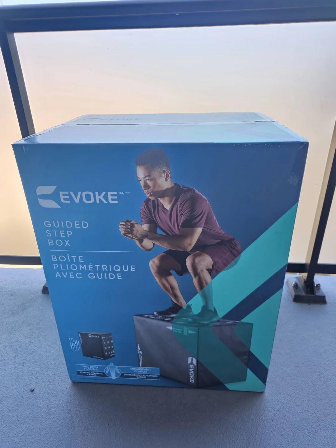 EVOKE Guided Plyometrics Step/Jump Box 💪