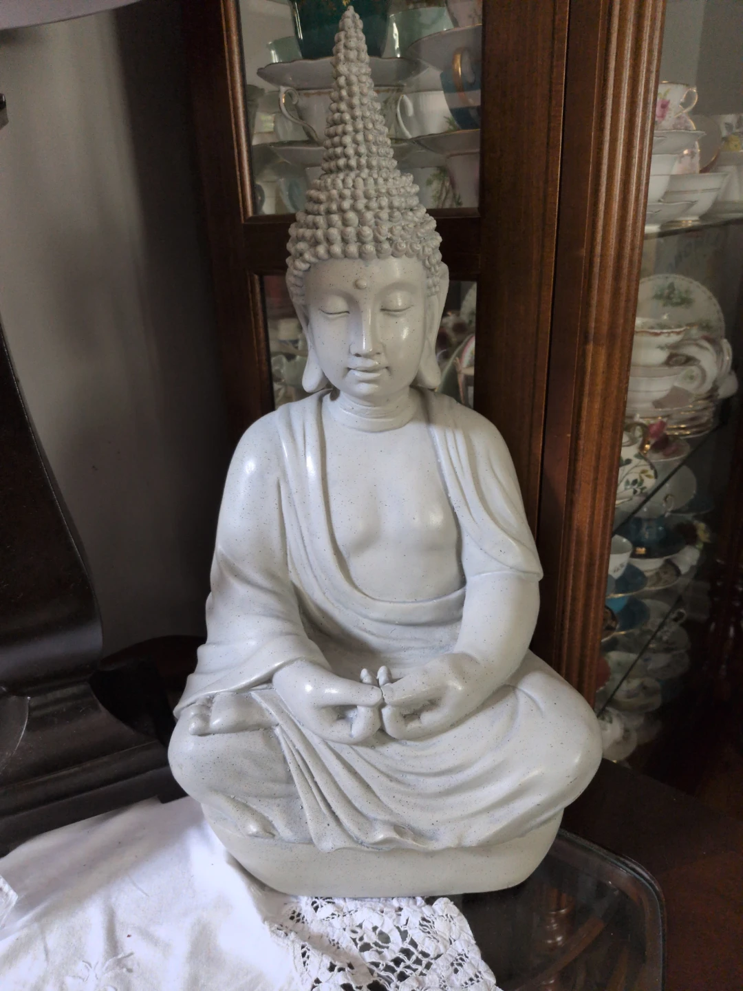 White Buddha Statue