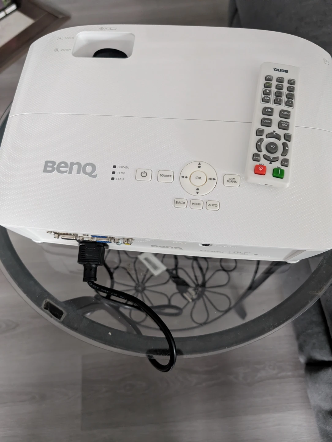 BenQ Digital Projector with Remote - photo 2