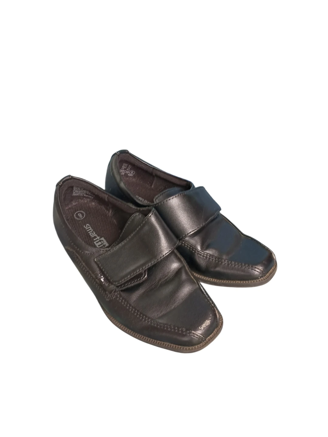 SmartFit Kids' Black Dress Shoes