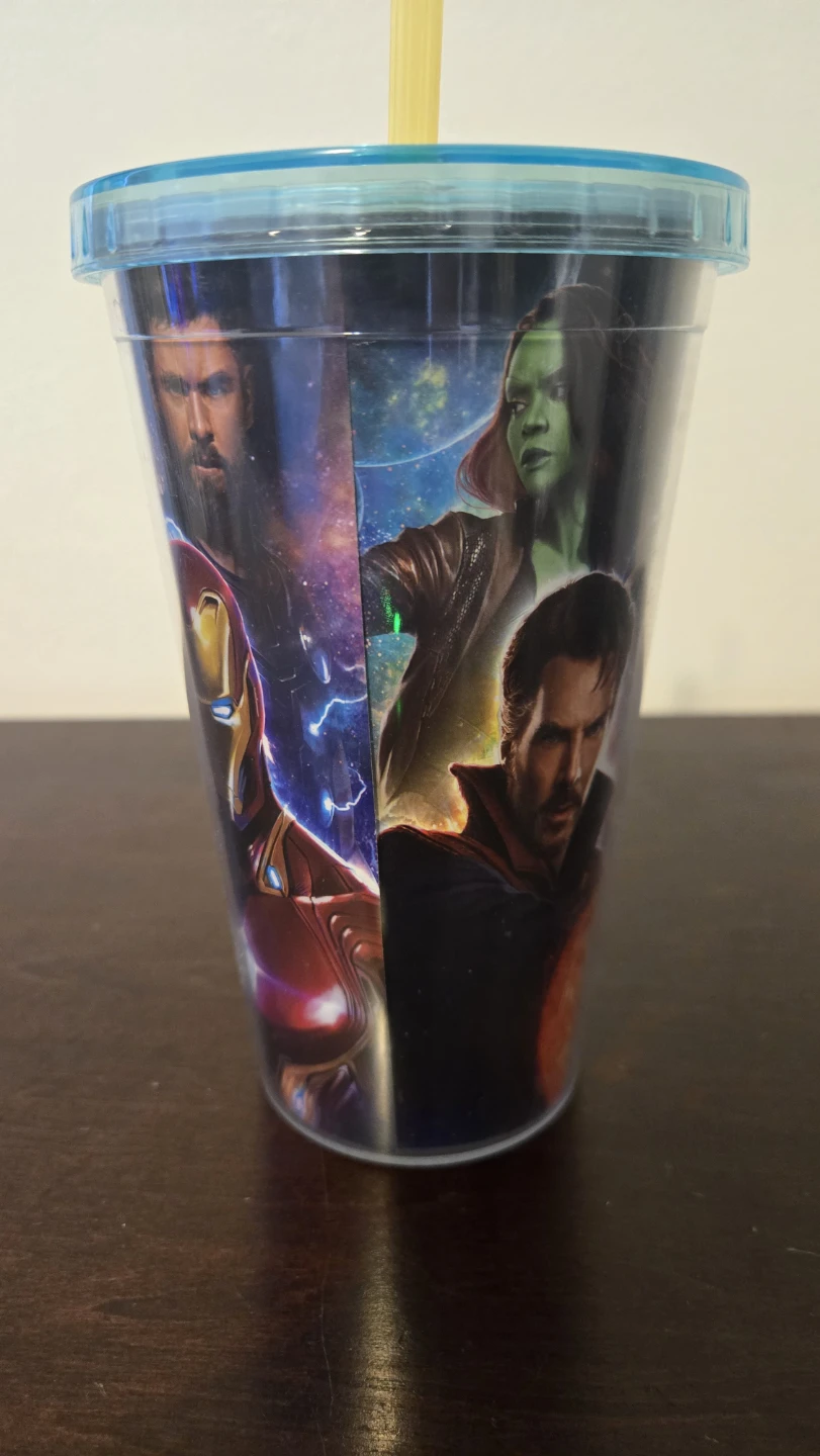 Avengers Tumbler with Straw