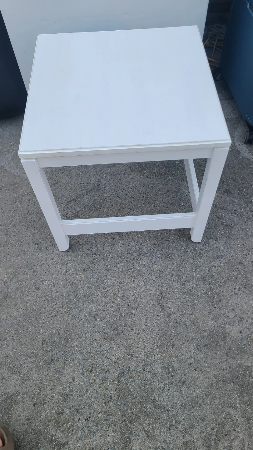White Side Table