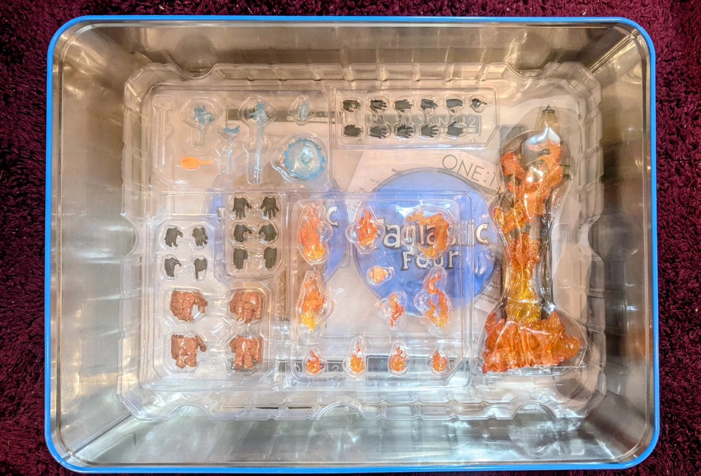 Mezco 1:12 Fantastic Four + Dr. Doom Bundle (light damage) - photo 5