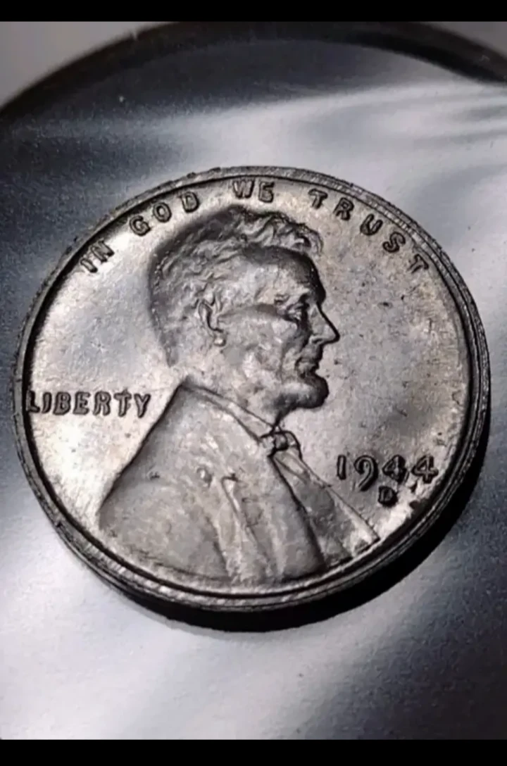 Novelty Production: Rate US 1944-D Lincoln Wheat Steel Penny