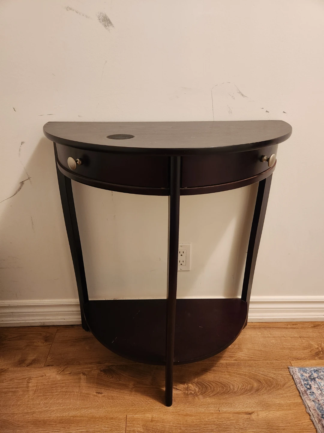 Console Table with Drawers/ Entryway Table / Half Moon Table - photo 2