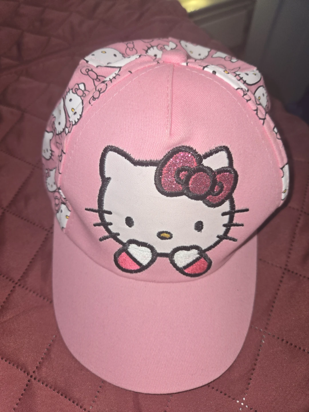 Pink Hello Kitty Baseball Cap