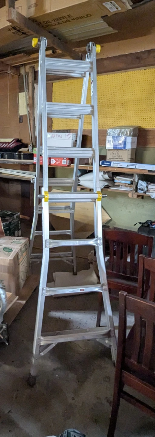 Stanley Aluminum Multi-Position Ladder