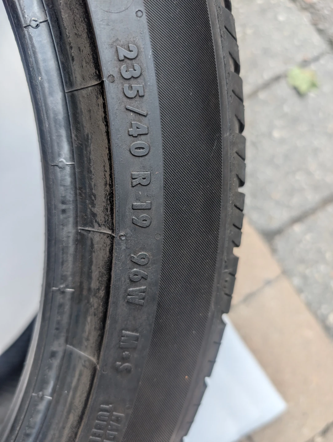 2x Continental 235-40-19 Tesla Tires - photo 3