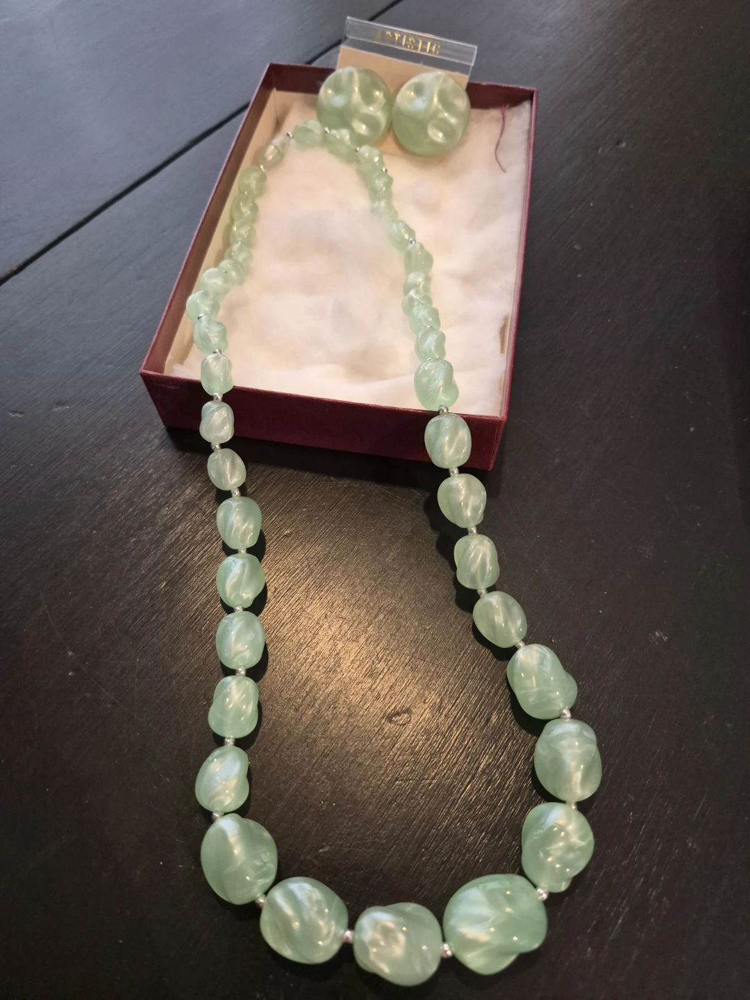 Artistic Necklace and Earring Set - photo 2