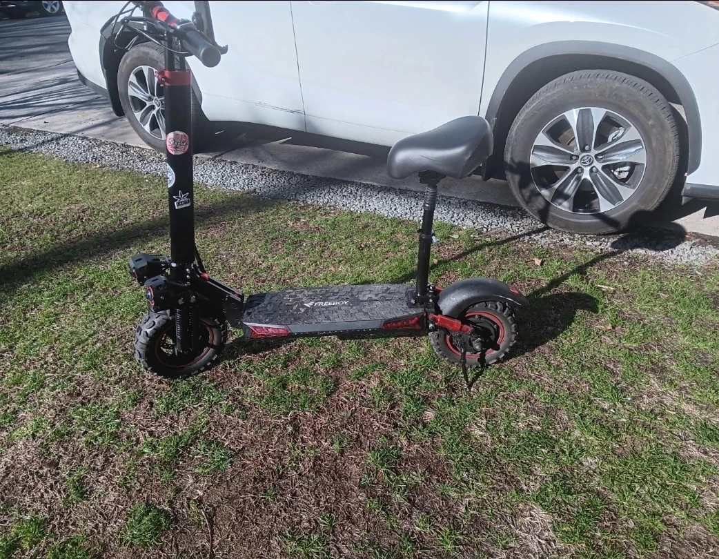 Freeboy Electric Scooter with Seat - photo 4