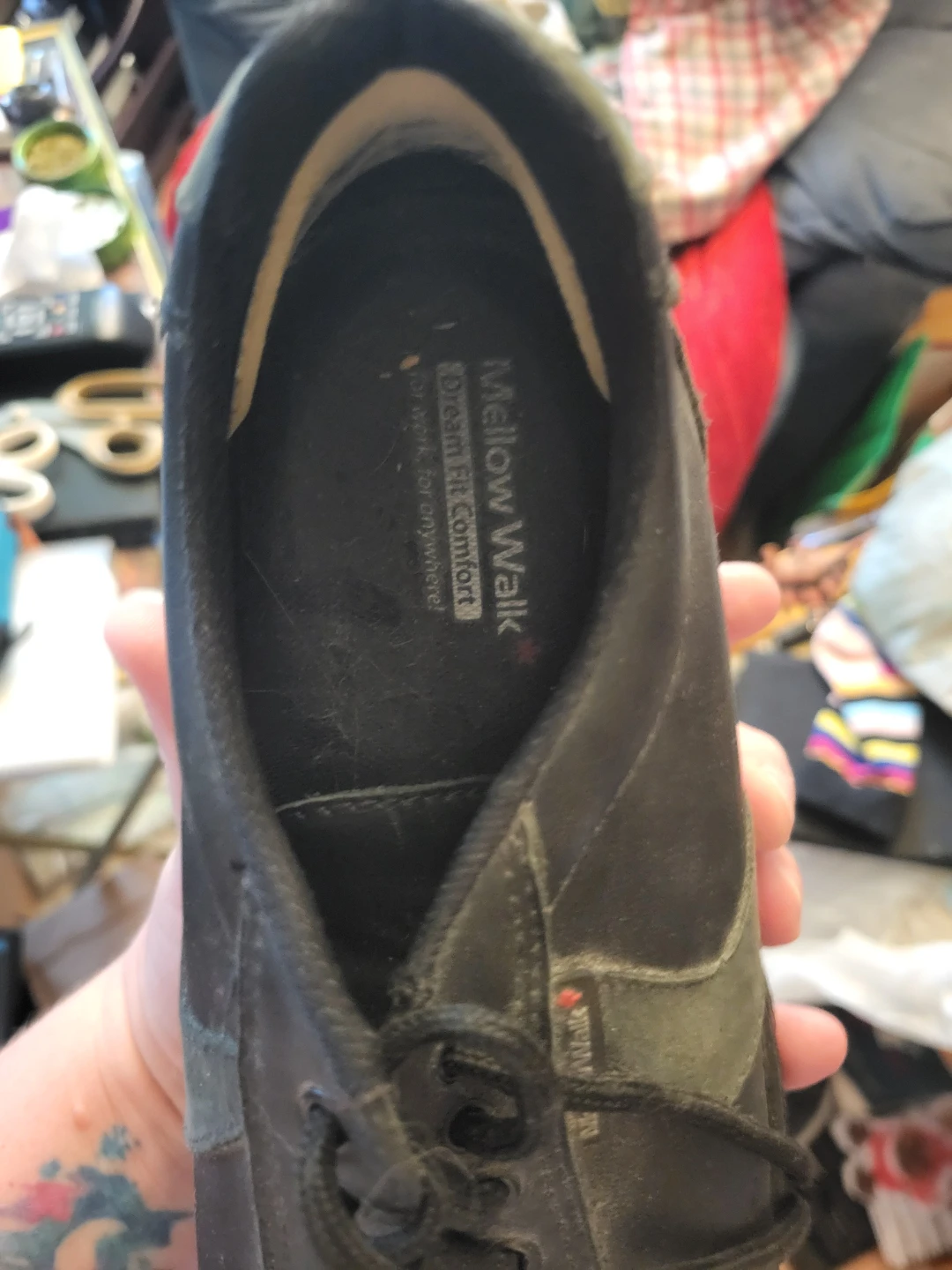 For sale Women's steel toed shoes.